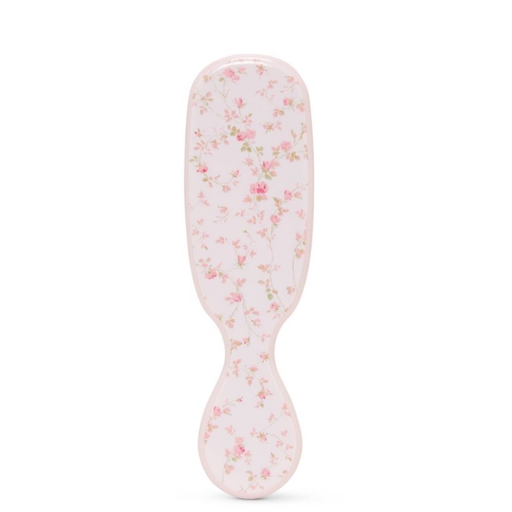 Wet Brush x LoveShackFancy Mini Shine Detangling Hair Brush - English Ivy - Pink